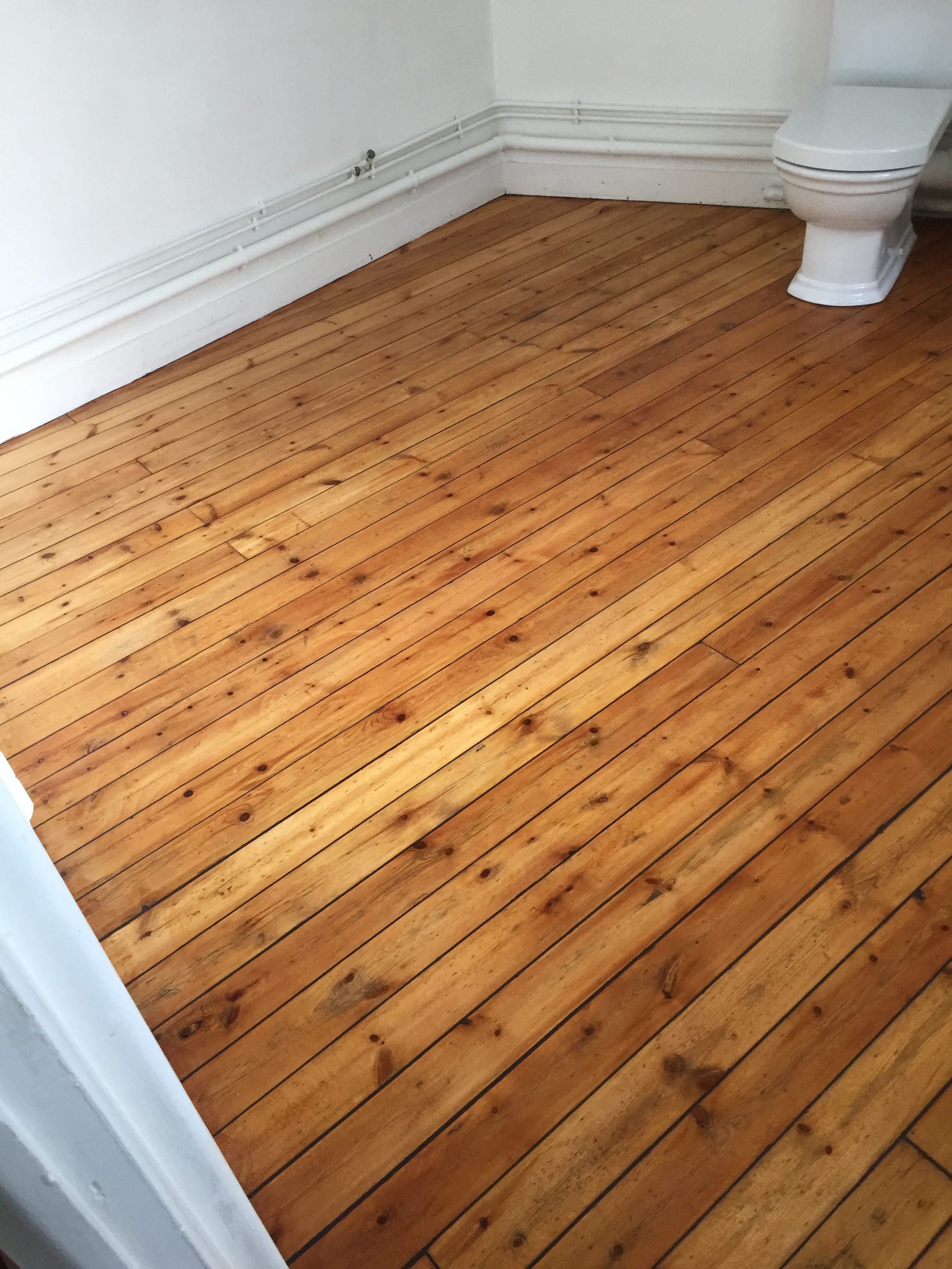 Rénovation parquet salle de bain