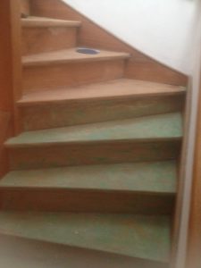 Rénovation escalier bois