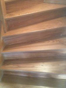 Rénovation escalier bois