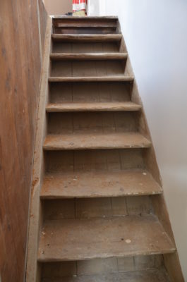 Rénovation escalier bois